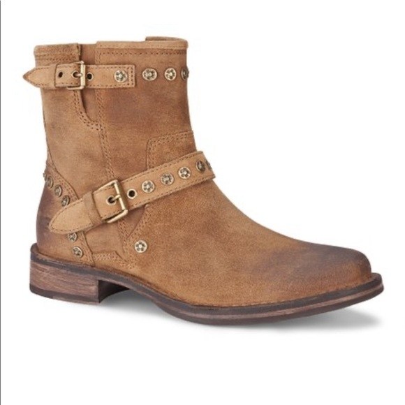 UGG Chestnut Fabrizia Studs Boot, Size 7 - Picture 12 of 12